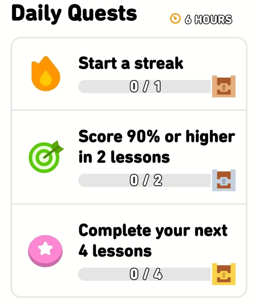 Duolingo Gamification Elements